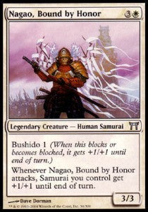 Nagao, Bound by Honor⁣ - Champions of Kamigawa⁣ (Uncommon)⁣ [36]