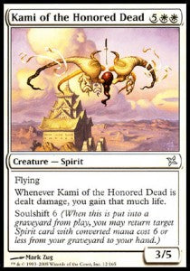 Kami of the Honored Dead⁣ - Betrayers of Kamigawa⁣ (Uncommon)⁣ [12]