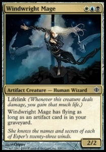 Windwright Mage⁣ - Shards of Alara⁣ (Common)⁣ [208]