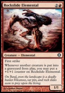 Rockslide Elemental⁣ - Shards of Alara⁣ (Uncommon)⁣ [112]