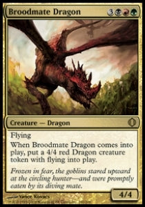 Broodmate Dragon⁣ - Shards of Alara⁣ (Rare)⁣ [160]