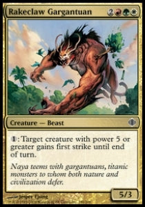 Rakeclaw Gargantuan⁣ - Shards of Alara⁣ (Common)⁣ [186]