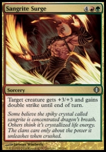 Sangrite Surge⁣ - Shards of Alara⁣ (Uncommon)⁣ [190]