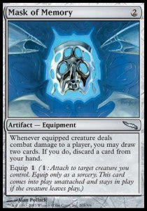 Mask of Memory⁣ - Mirrodin⁣ (Uncommon)⁣ [203]