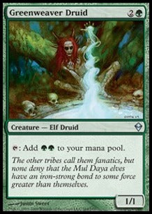 Greenweaver Druid⁣ - Zendikar⁣ (Uncommon)⁣ [164]