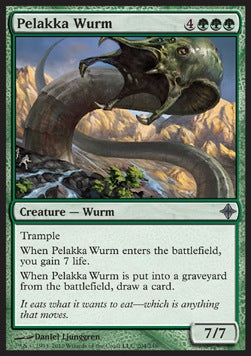 Pelakka Wurm⁣ - Rise of the Eldrazi⁣ (Uncommon)⁣ [204]