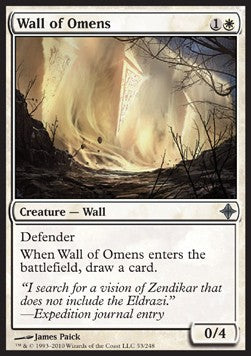 Wall of Omens⁣ - Rise of the Eldrazi⁣ (Uncommon)⁣ [53]