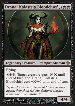 Drana, Kalastria Bloodchief⁣ - Rise of the Eldrazi⁣ (Rare)⁣ [107]