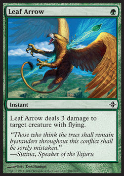 Leaf Arrow⁣ - Rise of the Eldrazi⁣ (Common)⁣ [194]