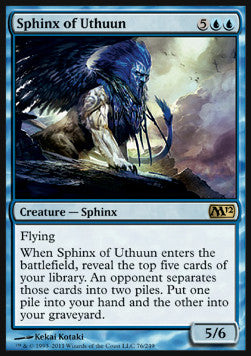 Sphinx of Uthuun⁣ - Magic 2012⁣ (Rare)⁣ [76]