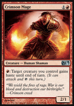 Crimson Mage⁣ - Magic 2012⁣ (Uncommon)⁣ [129]