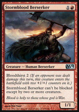 Stormblood Berserker⁣ - Magic 2012⁣ (Uncommon)⁣ [156]