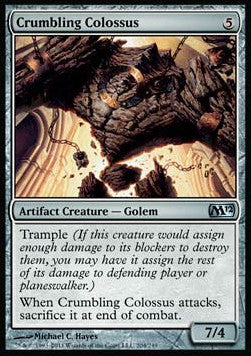 Crumbling Colossus⁣ - Magic 2012⁣ (Uncommon)⁣ [204]