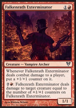 Falkenrath Exterminator⁣ - Avacyn Restored⁣ (Uncommon)⁣ [134]