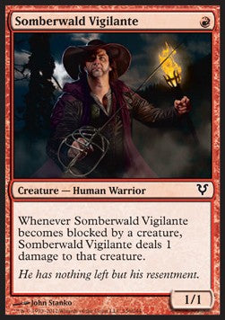 Somberwald Vigilante⁣ - Avacyn Restored⁣ (Common)⁣ [156]