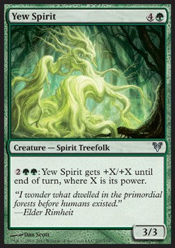 Yew Spirit⁣ - Avacyn Restored⁣ (Uncommon)⁣ [207]