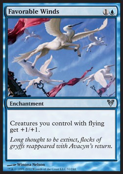 Favorable Winds⁣ - Avacyn Restored⁣ (Uncommon)⁣ [51]