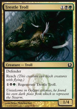 Trestle Troll⁣ - Return to Ravnica⁣ (Common)⁣ [205]