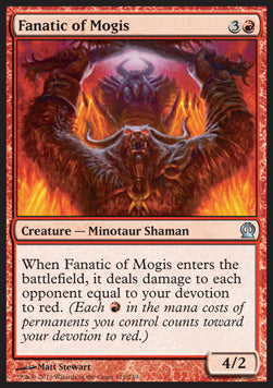 Fanatic of Mogis⁣ - Theros⁣ (Uncommon)⁣ [121]