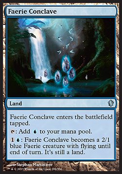 Faerie Conclave⁣ - Commander 2013⁣ (Uncommon)⁣ [288]