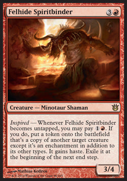 Felhide Spiritbinder⁣ - Born of the Gods⁣ (Rare)⁣ [96]