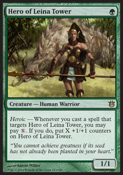 Hero of Leina Tower⁣ - Born of the Gods⁣ (Rare)⁣ [123]