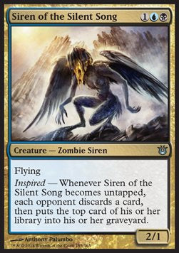 Siren of the Silent Song⁣ - Born of the Gods⁣ (Uncommon)⁣ [155]