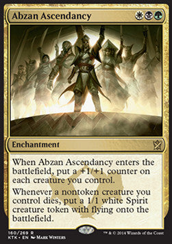 Abzan Ascendancy⁣ - Khans of Tarkir⁣ (Rare)⁣ [160]