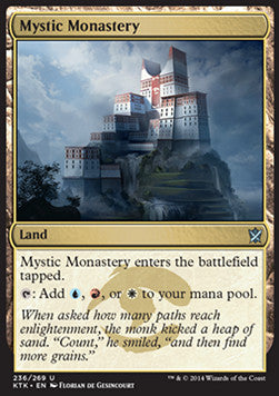 Mystic Monastery⁣ - Khans of Tarkir⁣ (Uncommon)⁣ [236]