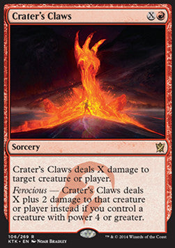 Crater's Claws⁣ - Khans of Tarkir⁣ (Rare)⁣ [106]