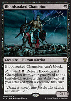 Bloodsoaked Champion⁣ - Khans of Tarkir⁣ (Rare)⁣ [66]