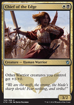 Chief of the Edge⁣ - Khans of Tarkir⁣ (Uncommon)⁣ [169]