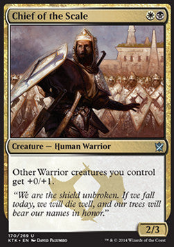 Chief of the Scale⁣ - Khans of Tarkir⁣ (Uncommon)⁣ [170]