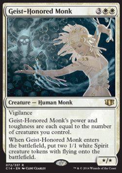 Geist-Honored Monk⁣ - Commander 2014⁣ (Rare)⁣ [72]