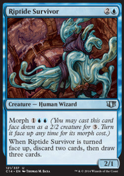 Riptide Survivor⁣ - Commander 2014⁣ (Uncommon)⁣ [121]