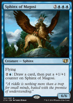 Sphinx of Magosi⁣ - Commander 2014⁣ (Rare)⁣ [127]