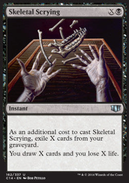 Skeletal Scrying⁣ - Commander 2014⁣ (Uncommon)⁣ [162]