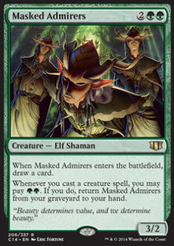 Masked Admirers⁣ - Commander 2014⁣ (Rare)⁣ [206]