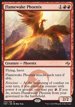 Flamewake Phoenix⁣ - Fate Reforged⁣ (Rare)⁣ [100]