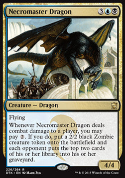 Necromaster Dragon⁣ - Dragons of Tarkir⁣ (Rare)⁣ [226]