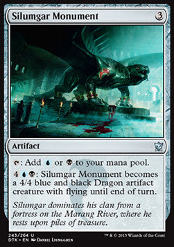 Silumgar Monument⁣ - Dragons of Tarkir⁣ (Uncommon)⁣ [243]