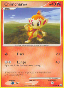 Chimchar Lv.6⁣ - Majestic Dawn⁣ (Common)⁣ [56]