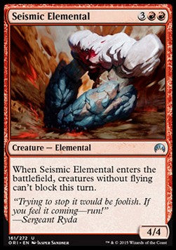 Seismic Elemental⁣ - Magic Origins⁣ (Uncommon)⁣ [161]