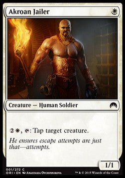 Akroan Jailer⁣ - Magic Origins⁣ (Common)⁣ [1]