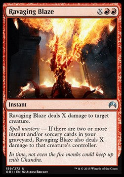 Ravaging Blaze⁣ - Magic Origins⁣ (Uncommon)⁣ [159]