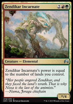 Zendikar Incarnate⁣ - Magic Origins⁣ (Uncommon)⁣ [219]