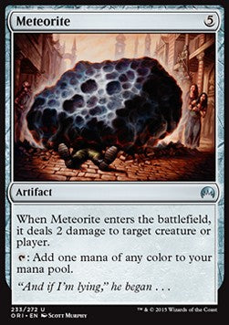 Meteorite⁣ - Magic Origins⁣ (Uncommon)⁣ [233]