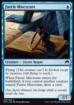 Faerie Miscreant⁣ - Magic Origins⁣ (Common)⁣ [57]