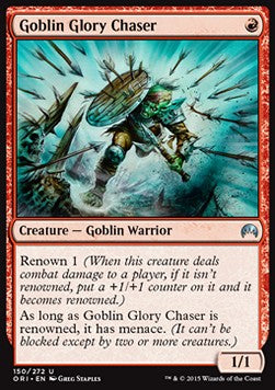 Goblin Glory Chaser⁣ - Magic Origins⁣ (Uncommon)⁣ [150]