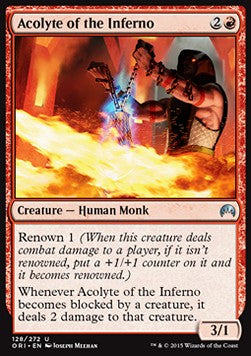 Acolyte of the Inferno⁣ - Magic Origins⁣ (Uncommon)⁣ [128]